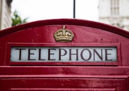 Cabine téléphonique à Londres