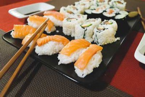culture nippone et sushis